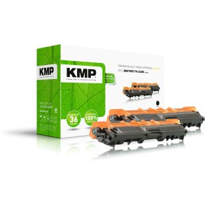 KMP B-T57D tonerpatron 2 stk Sort