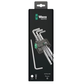 Wera 05073391001 unbrako n�gle L-formet unbrakon�gles�t Metric 9 stk