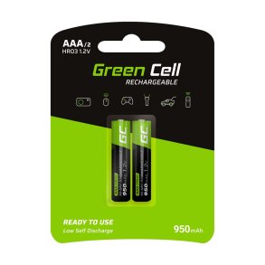 Green Cell GR07 husholdningsbatteri Genopladeligt batteri AAA Nikkel-Metalhydrid (NiMH)