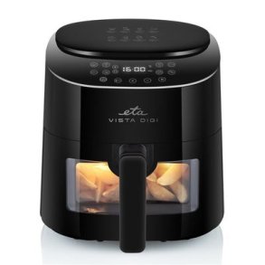 Eta Vista Digi Enkelt 4,3 L Enkeltst�ende 1300 W Varmluftsteger Sort