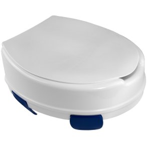 Hvet toilethtte med flapper KATE 11 CM