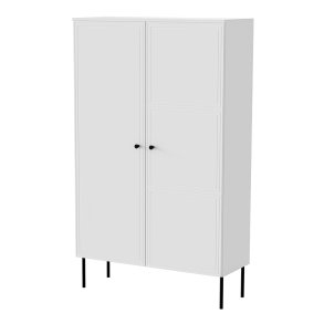 PALAZZO BIS vitrineskab 100x39x166 hvid mat