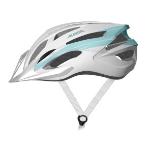 Cykelhjelm Alpina MTB17 hvid-lysbl� 54-58