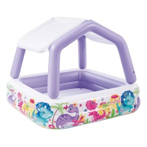 Intex 57470NP swimmingpool til over jorden Oppustelig pool Firkant 295 L Flerfarvet