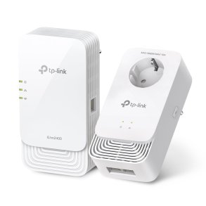TP-Link PGW2440 KIT Power Line netv�rksadapter 1428 Mbit/s Ethernet LAN Wi-Fi Hvid