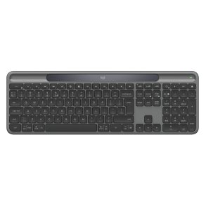 Logitech Signature Slim Solar+ K980 tastatur Universel RF tr�dl�s + Bluetooth QWERTY UK international Grafit