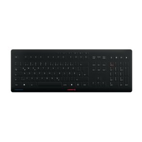 CHERRY Stream tastatur Universel RF tr�dl�s + USB QWERTZ Tysk Sort