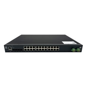 LevelOne IXP-2871 netv�rksswitch Administreret L2+ Gigabit Ethernet (10/100/1000) Str�m over Ethernet (PoE) Sort