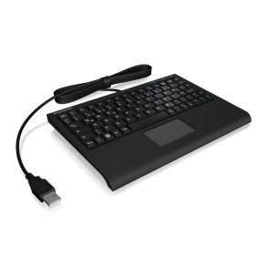 KeySonic ACK-3410 (US) tastatur Kontor USB US engelsk Sort