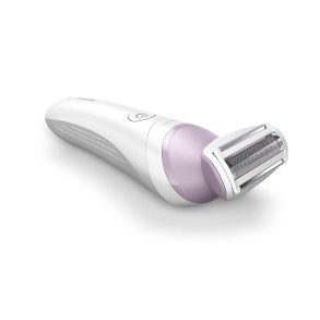 Philips 6000 series BRL136/00 ladyshaver 1 hoved(er) Trimmer Lyser�d, Hvid