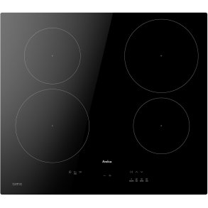 Amica DI 6410 PPB kogeplade Sort Indbygget 59.2 cm Zone induktionskogeplade 4 zone(s)