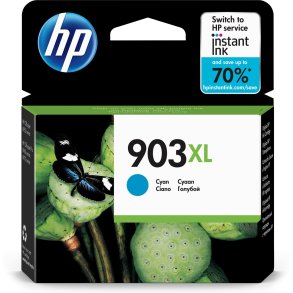 HP Original 903XL-bl�kpatron med h�j kapacitet, cyan