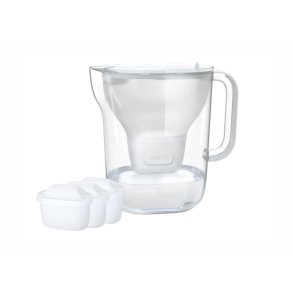 BRITA Style ESSENTIAL XL filterkande, hvid + 3 x MX Pro Pure Performance filter