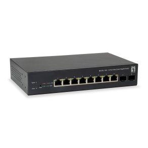 LevelOne GEP-1051 netv�rksswitch Administreret L2/L3/L4 Gigabit Ethernet (10/100/1000) Str�m over Ethernet (PoE) Sort