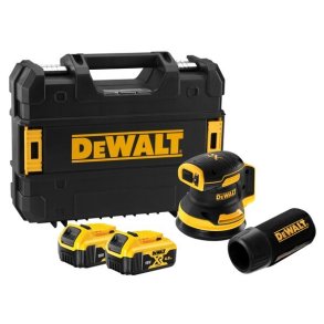 DeWALT DCW210P2-QW transportabel slibemaskine Rystepudser 12000 OPM Sort, Orange