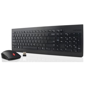 Lenovo 4X30M39497 tastatur Mus inkluderet Universel RF tr�dl�st QWERTY US engelsk Sort