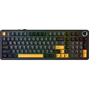 F99 Pro Thunder Black StarVector-tastatur med gasket-taster og RGB-belysning fra AULA