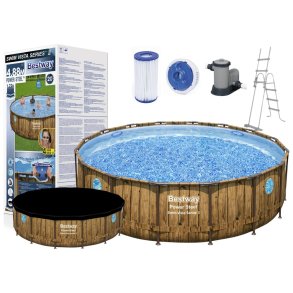 Bestway 11798 swimmingpool til over jorden Indrammet pool
