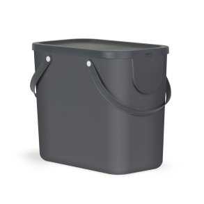 ROTHO Albula Anthracite - beholder til affaldssortering - 25l