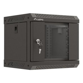 Lanberg WF11-3304-10B stativ 4U Vgmonteret stativ Sort