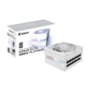 GIGABYTE AORUS ELITE P1000W ICE enhed til str�mforsyning 1000 W 20+4 pin ATX ATX Hvid