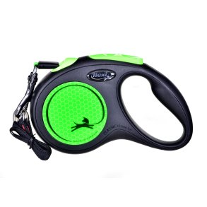 Flexi New Neon S 5 m Fleksibel hundesnor