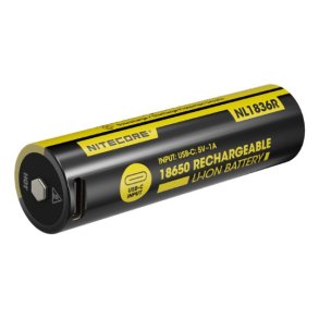 Nitecore NL1836R genopladeligt batteri Lithium-Ion (Li-Ion) 3600 mAh 3,6 V