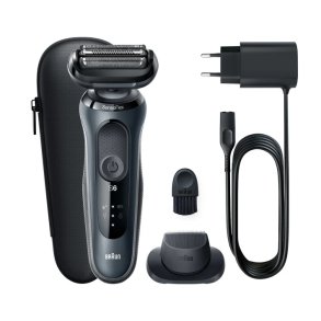 Braun Series 6 61-N1200s Folie shaver Trimmer Sort