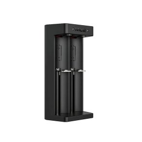 Oplader til Li-ion 18650 USB-C-batterier/cylindriske celler – 2 kanaler