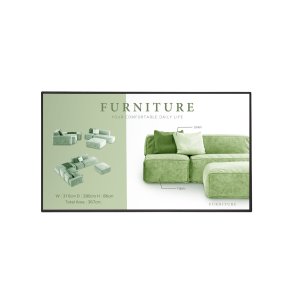 LG 49UM5N-H Digital fladpaneldisplay 124,5 cm (49