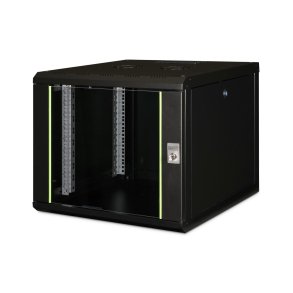 Digitus DN-19 09U-6/6-SW stativ 9U V�gmonteret stativ Sort