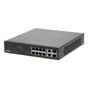 Axis 01191-002 netv�rksswitch Administreret Gigabit Ethernet (10/100/1000) Str�m over Ethernet (PoE) Sort