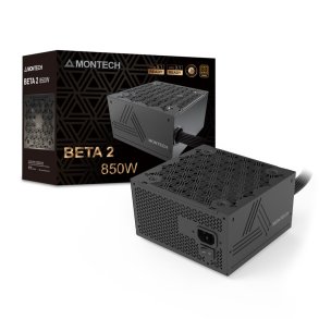 Montech BETA 2 enhed til str�mforsyning 850 W 20+4 pin ATX ATX Sort