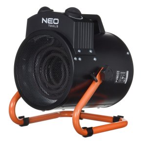 NEO TOOLS 90-067 Elektrisk varmeapparat Rustfrit stl 2000 W IPX4 Sort