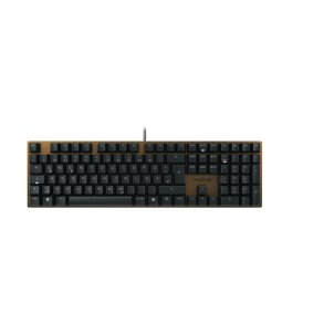 CHERRY KC 200 MX tastatur Universel USB QWERTZ Tysk Sort, Bronze