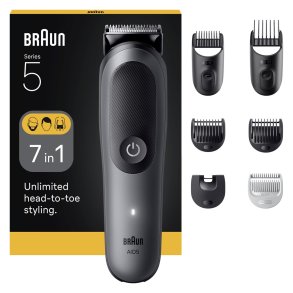 Braun 80789911 skg- og hrtrimmer Mrkegr 21 Lithium-Ion (Li-Ion)
