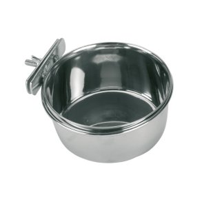 KERBL Stainless steel bowl - skl til hund og kat - 600ml