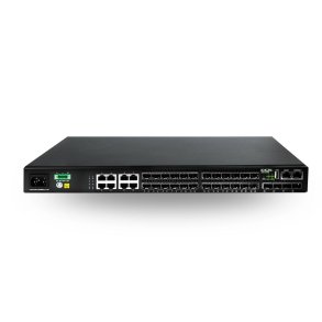 DCN S5750E-28F-SI-D netv�rksswitch Administreret L2/L3 Gigabit Ethernet (10/100/1000) 1U Sort