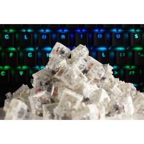 Glorious PC Gaming Race KAI-SILVER tilbehr til tastatur Tastaturafbrydere