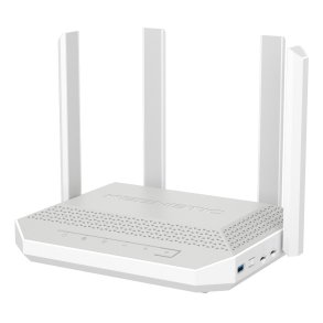 Keenetic Hero 4G+ (KN-2312) tr�dl�s router Gigabit Ethernet Dual-band (2,4 GHz / 5 GHz) Gr�, Hvid
