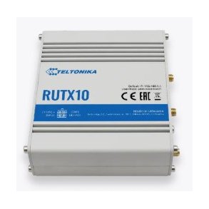 Teltonika RUTX10 trdls router Gigabit Ethernet Dual-band (2,4 GHz / 5 GHz) Hvid