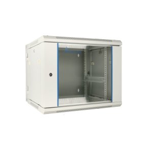 Extralink 9U 600X600 AZH WALL-MOUNTED RACKMOUNT CABINET SWING TYPE GRAY Vgmonteret stativ Gr