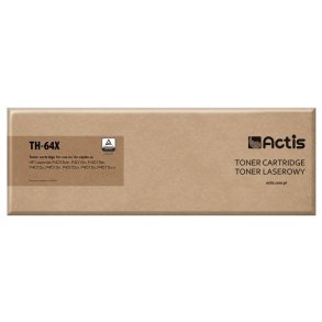 Actis Tonerpatron TH-64X (erstatning HP 64X CC364X; Standard; 24000 sider; sort)