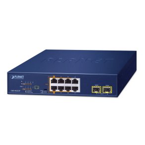PLANET 2-Port 10/100/1000T 802.3bt Ikke administreret Gigabit Ethernet (10/100/1000) Str�m over Ethernet (PoE) Bl�