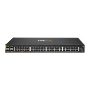 HPE Aruba Networking CX 6000 Administreret L2/L3 Gigabit Ethernet (10/100/1000) Str�m over Ethernet (PoE) 1U Sort