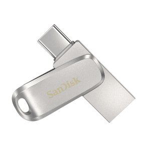 SanDisk Ultra Dual Drive Luxe USB-n�gle 32 GB USB Type-A / USB Type-C 3.2 Gen 1 (3.1 Gen 1) Rustfrit st�l