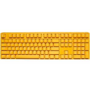 Ducky One 3 Yellow tastatur Spil USB Tysk Gul