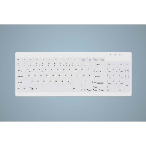 Contour Design Active Key AK-C7012 tastatur Industriel USB Tysk Hvid