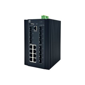 LevelOne IGX-2072 netv�rksswitch Administreret L2+ Gigabit Ethernet (10/100/1000) Sort