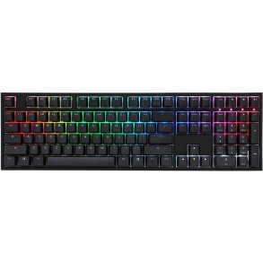Ducky ONE 2 RGB tastatur Spil USB Tysk Sort